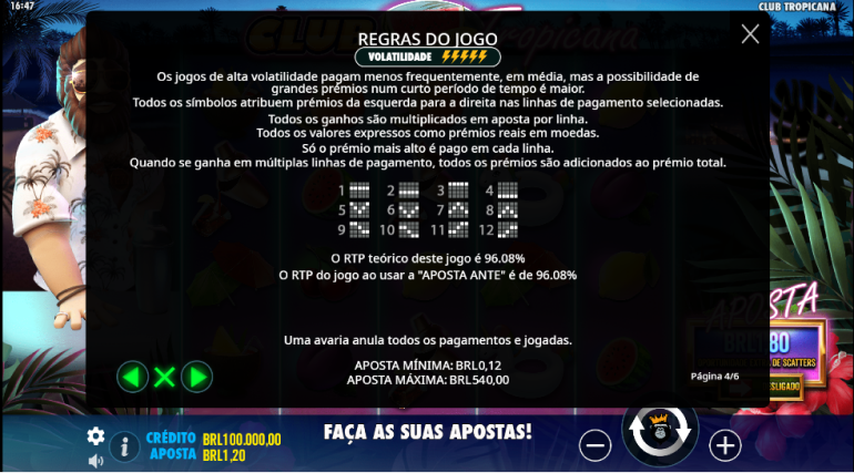 Como identificar o número de linhas?